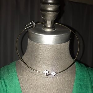 NWT Banana Republic Gold Round Metal Choker